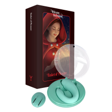 Вібратор для пар – FairyGasm PleasureBerry Green – кейс для зарядки, пульт управління, 10 режимів