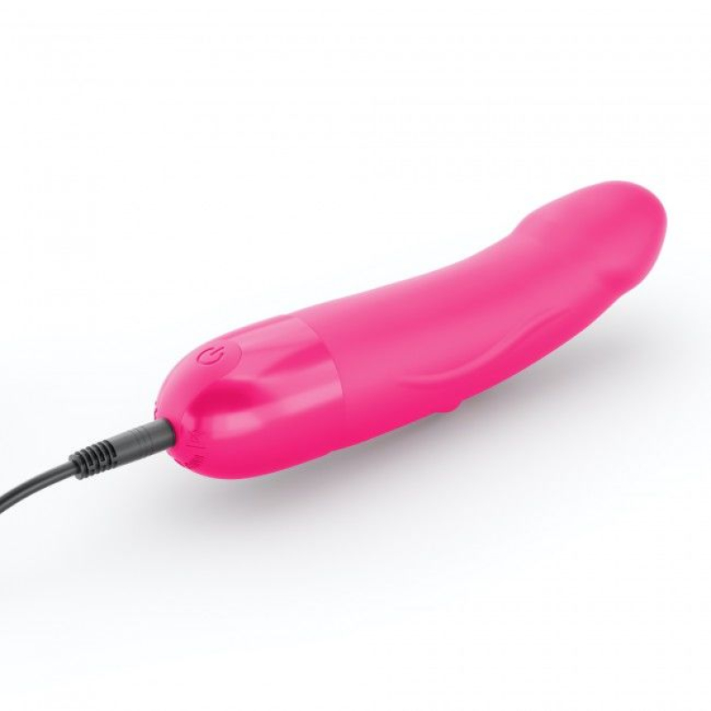 Вібратор для точки G – Dorcel Real Vibration S Magenta 2.0 – 10 режимів вібрації + 3 швидкості