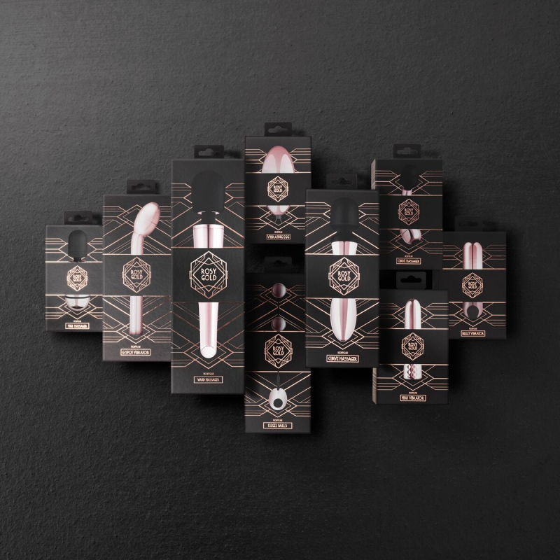 Вібратор для точки G – Rosy Gold Nouveau G-spot – 7 унікальних режимів вібрацій