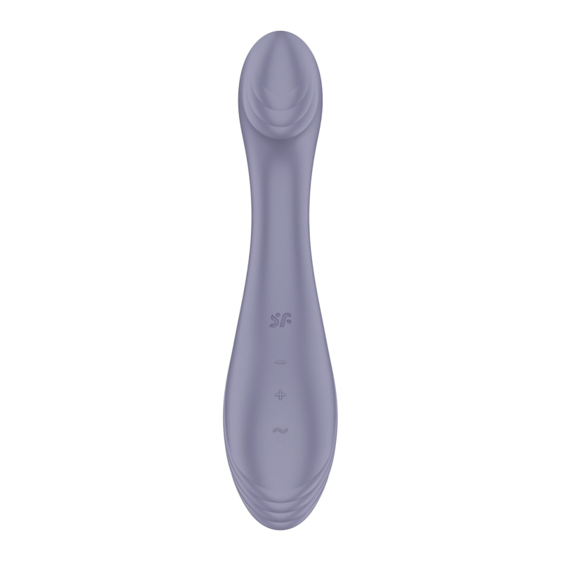 Вібратор для точки G – Satisfyer G-Force Violet – 10 режимів + 5 рівнів інтенсивності, медичний силікон