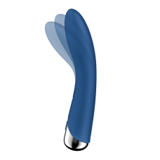 Вибратор для точки G с вращением ствола – Satisfyer Spinning Vibe 1 Blue – 2 мотора