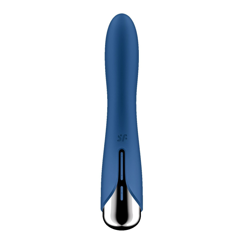 Вибратор для точки G с вращением ствола – Satisfyer Spinning Vibe 1 Blue – 2 мотора
