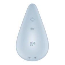 Вібратор для зовнішньої стимуляції – Satisfyer Dew Drop Blue – 2 мотори, 12 режимів, точковий вплив