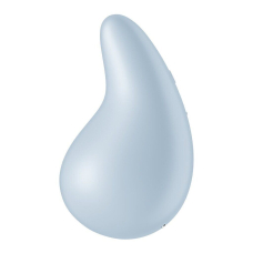 Вібратор для зовнішньої стимуляції – Satisfyer Dew Drop Blue – 2 мотори, 12 режимів, точковий вплив