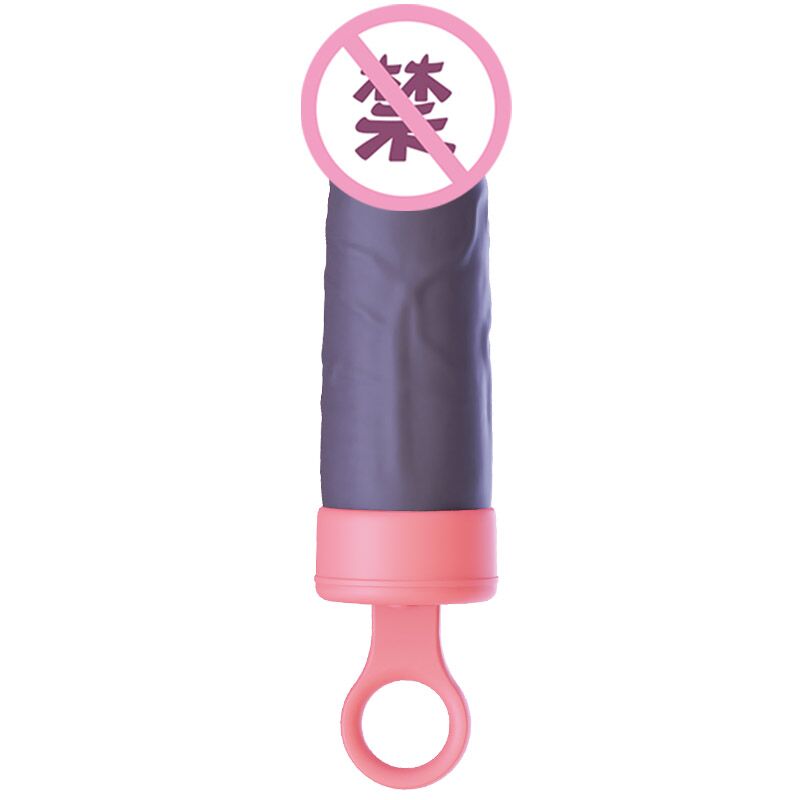 Вібратор "морозиво-ведмедик" – CuteVibe Teddy Pink – 10 режимів, знімна кришка