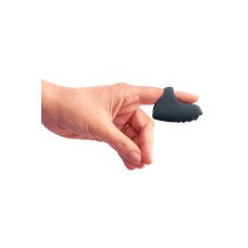 Вібратор на палець – Dorcel MAGIC FINGER Black – 3 швидкості, текстуровані кульки