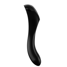Вібратор на палець – Satisfyer Candy Cane Black – 12 режимів вібрації, великий діапазон використання