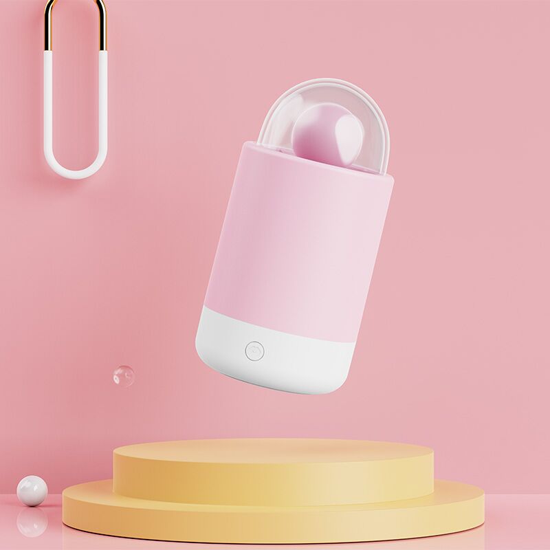 Вібратор-цукерка – KISSTOY Pink Pop – 10 режимів, зарядний кейсом з функцією нічничка