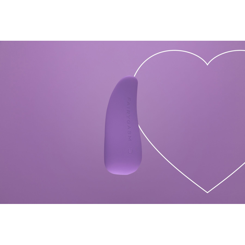 Вібратор-язичок – FairyGasm ThrillLeaf Violet – 10 насичених вібро-режимів