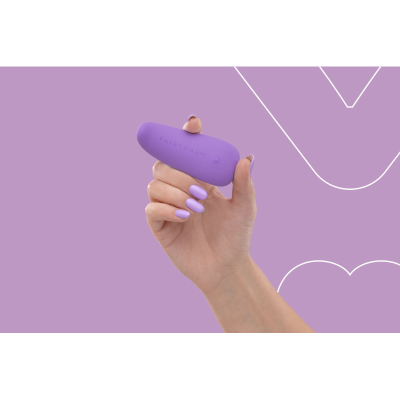 Вібратор-язичок – FairyGasm ThrillLeaf Violet – 10 насичених вібро-режимів
