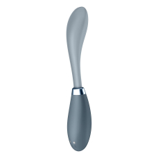 Вибратор с гибким стволом – Satisfyer G-Spot Flex 3 Grey – 12 режимов вибрации, водозащита IPX7
