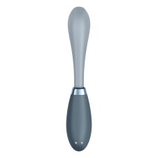 Вибратор с гибким стволом – Satisfyer G-Spot Flex 3 Grey – 12 режимов вибрации, водозащита IPX7