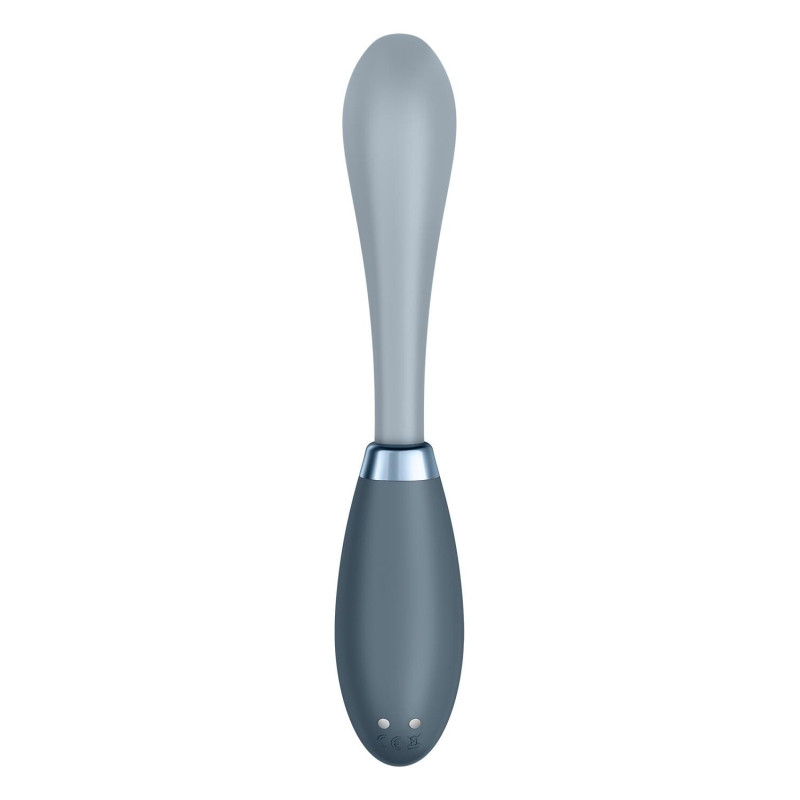 Вибратор с гибким стволом – Satisfyer G-Spot Flex 3 Grey – 12 режимов вибрации, водозащита IPX7