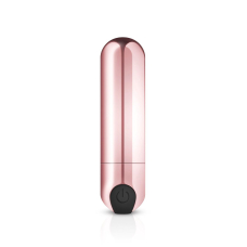 Віброкуля (Міні вібратор) Rosy Gold Nouveau Bullet – 10 режимів вібрацій, довжина 7.5 см, діаметр 2 см