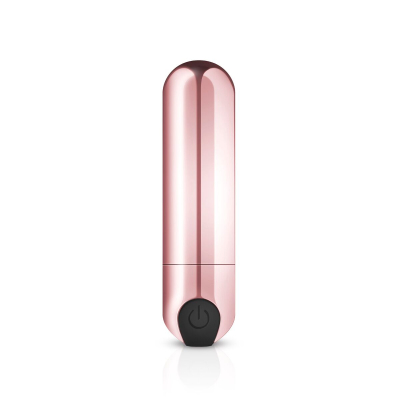 Віброкуля (Міні вібратор) Rosy Gold Nouveau Bullet – 10 режимів вібрацій, довжина 7.5 см, діаметр 2 см