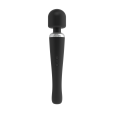Вибромассажер микрофон – Dorcel Megawand Black – 20 вибро-режимов в сочетании с 8 уровнями интенсивности