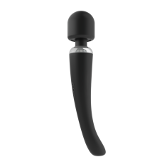 Вибромассажер микрофон – Dorcel Megawand Black – 20 вибро-режимов в сочетании с 8 уровнями интенсивности
