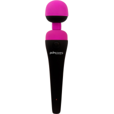 Вибромассажер микрофон с гибкой головкой – PalmPower Recharge Pink – тревел-замок