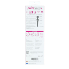 Вібромасажер мікрофон з гнучкою головкою – PalmPower Recharge Pink – тревел-замок
