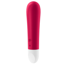 Вібропуля – Satisfyer Ultra Power Bullet 1 Red – тревел-формат, 5 режимів інтенсивності, 7 ритмів, водостійкість