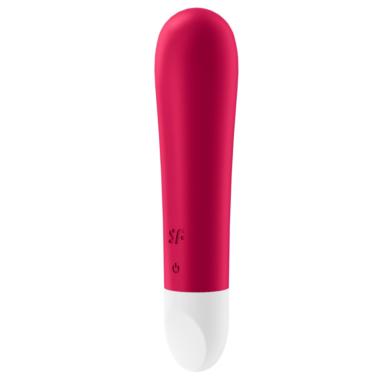 Вібропуля – Satisfyer Ultra Power Bullet 1 Red – тревел-формат, 5 режимів інтенсивності, 7 ритмів, водостійкість