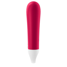 Вібропуля – Satisfyer Ultra Power Bullet 1 Red – тревел-формат, 5 режимів інтенсивності, 7 ритмів, водостійкість