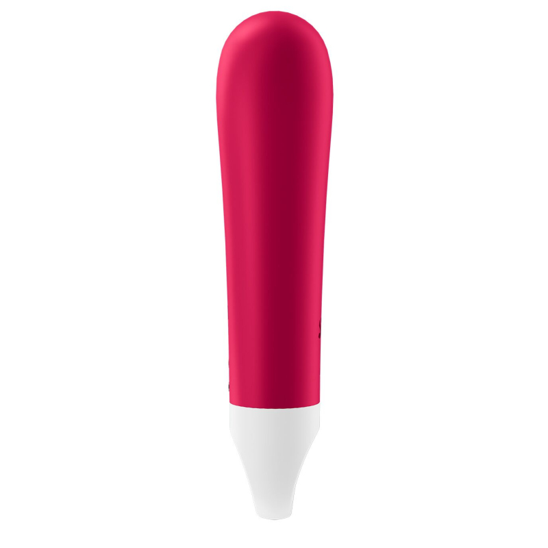 Вібропуля – Satisfyer Ultra Power Bullet 1 Red – тревел-формат, 5 режимів інтенсивності, 7 ритмів, водостійкість