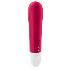Вібропуля – Satisfyer Ultra Power Bullet 1 Red – тревел-формат, 5 режимів інтенсивності, 7 ритмів, водостійкість