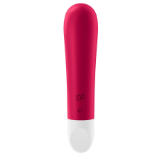 Вібропуля – Satisfyer Ultra Power Bullet 1 Red – тревел-формат, 5 режимів інтенсивності, 7 ритмів, водостійкість