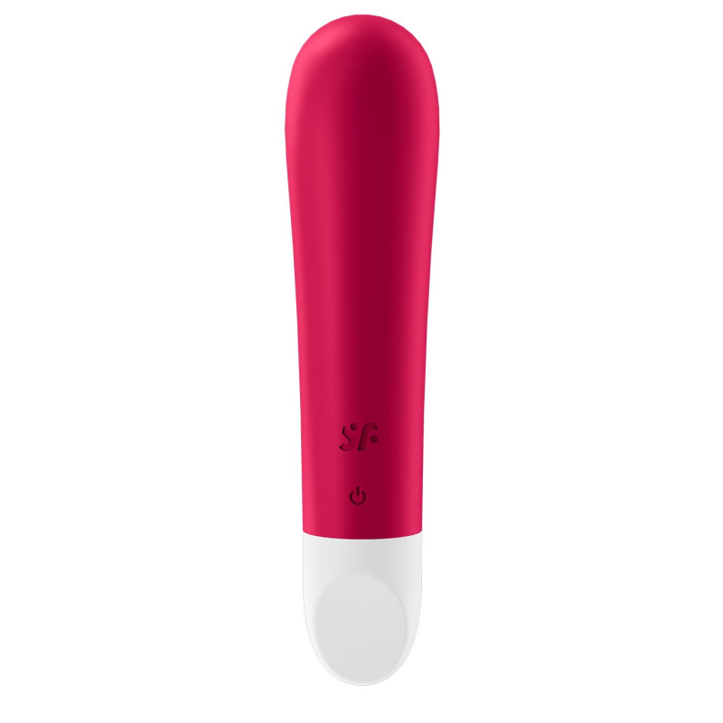 Вібропуля – Satisfyer Ultra Power Bullet 1 Red – тревел-формат, 5 режимів інтенсивності, 7 ритмів, водостійкість