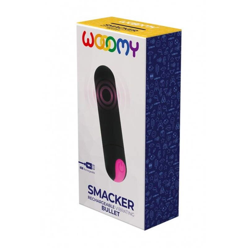 Вібропуля – Wooomy Smacker – 10 швидкостей вібрації, перезаряджувана