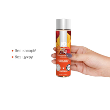 Змазка на водній основі JO H2O – Peachy Lips (120 мл) без цукру, рослинний гліцерин