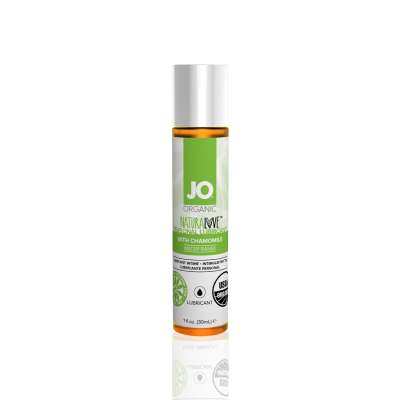 Смазка на водной основе JO NATURALOVE – ORGANIC (30 мл) с экстрактом листьев агавы и ромашки