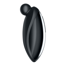 Зовнішній вібратор – Satisfyer Spot On 2 Black – гнучкий відросток, 12 режимів