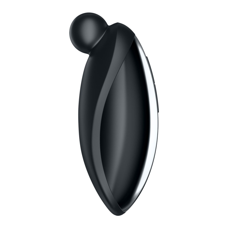 Внешний вибратор – Satisfyer Spot On 2 Black – гибкий отросток, 12 режимов