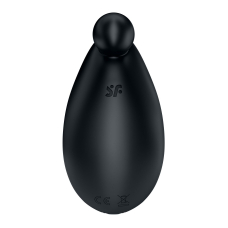 Зовнішній вібратор – Satisfyer Spot On 2 Black – гнучкий відросток, 12 режимів