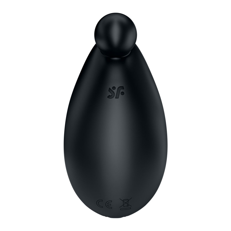 Внешний вибратор – Satisfyer Spot On 2 Black – гибкий отросток, 12 режимов