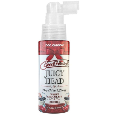 Зволожувальний спрей оральний Doc Johnson GoodHead - Juicy Head - White Chocolate and Berries 59 мл