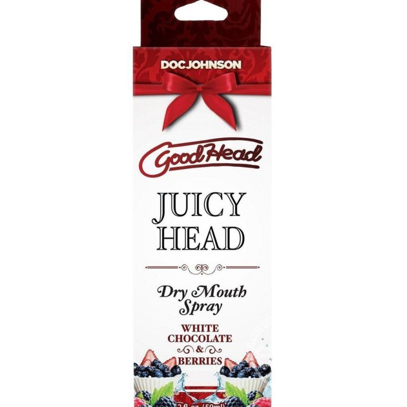 Увлажняющий спрей оральный Doc Johnson GoodHead - Juicy Head - White Chocolate and Berries 59 мл