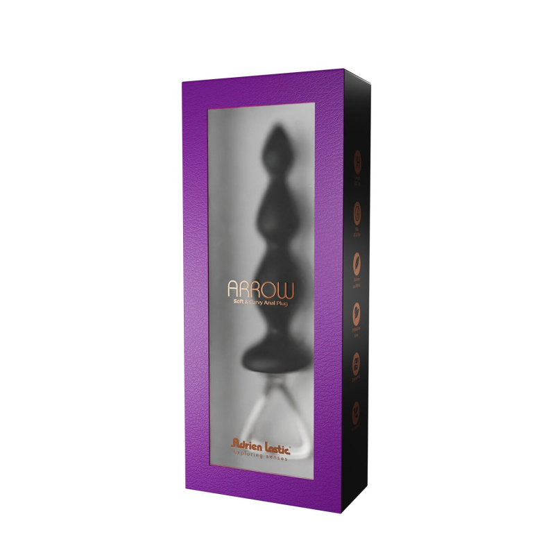 Анальный цепочка Adrien Lastic Arrow II Black