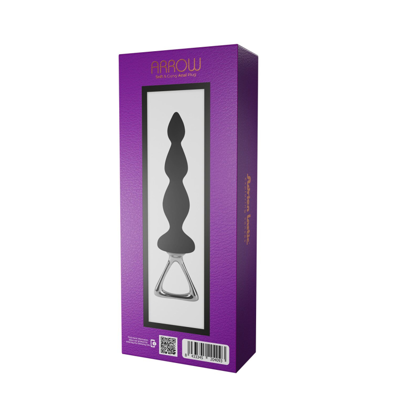 Анальный цепочка Adrien Lastic Arrow II Black