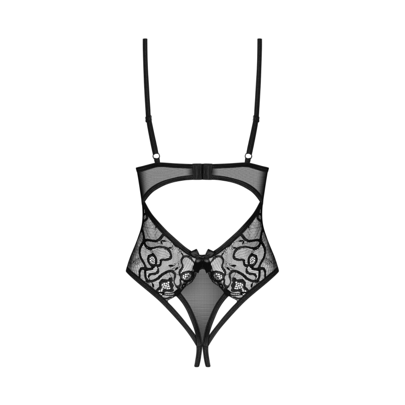 Боди Obsessive Blomentis crotchless teddy XL/2XL