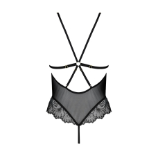 Боді Passion DELIENA BODY 2XL/3XL, чорний колір