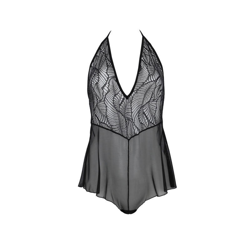 Боді Passion LEAFA BODY Чорний L/XL – ECO Passion