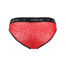 Чоловічі напівпрозорі труси Passion 031 SLIP MIKE L/XL Червоний, під леопард