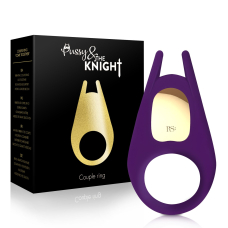Виброкольцо Rianne S: The Pussy & The Knight Couple Ring, 10 режимов работы, медицинский силикон