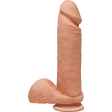 Фалоімітатор Doc Johnson The D – Perfect D With Balls (ULTRASKYN), довжина 20.3 см, діам. 5.1 см