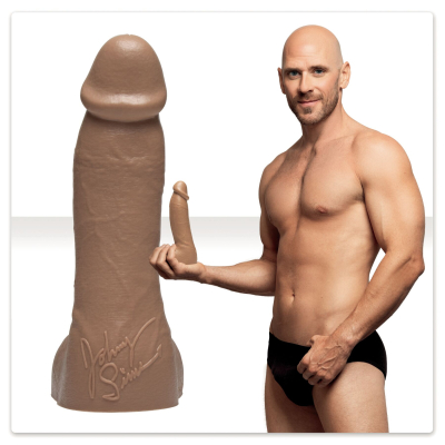 Фалоімітатор Fleshlight Guys Johnny Sins, зліпок пеніса, довжина 20.6 см, лисий з Brazzers