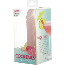 Фаллоимитатор на присоске Cocktails by Addiction – Peach Bellini, длина 16 см