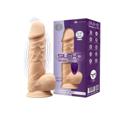 Фалоімітатор з вібрацією SilexD Norman Vibro Flesh (Model 1), діам. 5 см, довжина 21.5 см